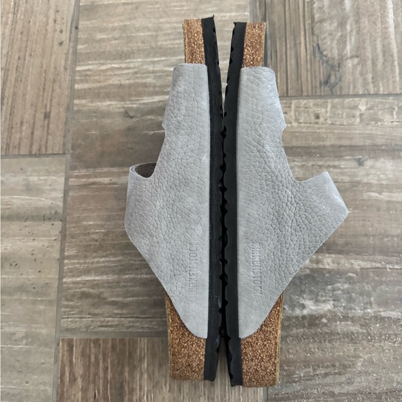 BIRKENSTOCK ARIZONA NUBUCK LEATHER DESERT BUCK WHALE GRAY Men’s size 12